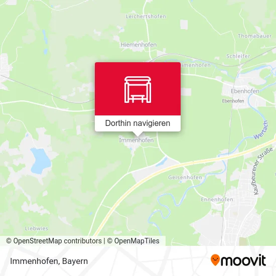 Immenhofen Karte