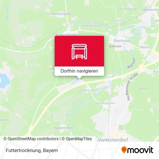 Futtertrocknung Karte