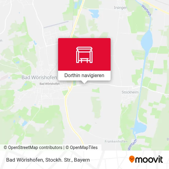 Bad Wörishofen, Stockh. Str. Karte