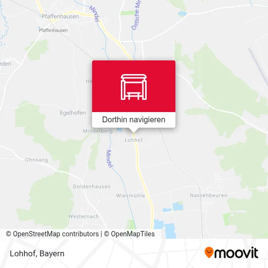 Lohhof Karte
