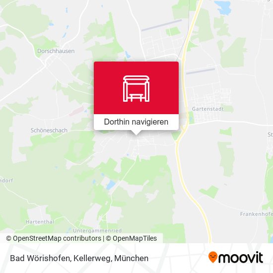 Bad Wörishofen, Kellerweg Karte