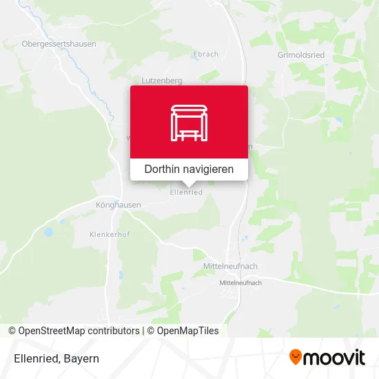 Ellenried Karte