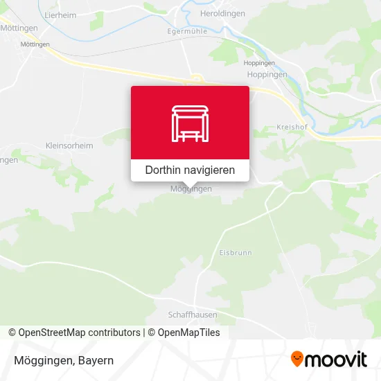 Möggingen Karte