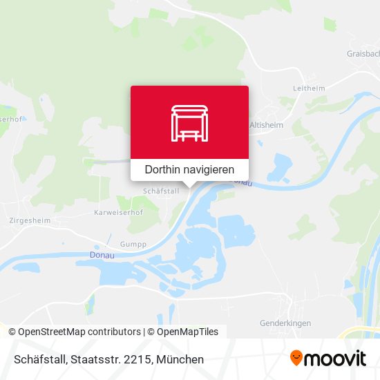 Schäfstall, Staatsstr. 2215 Karte