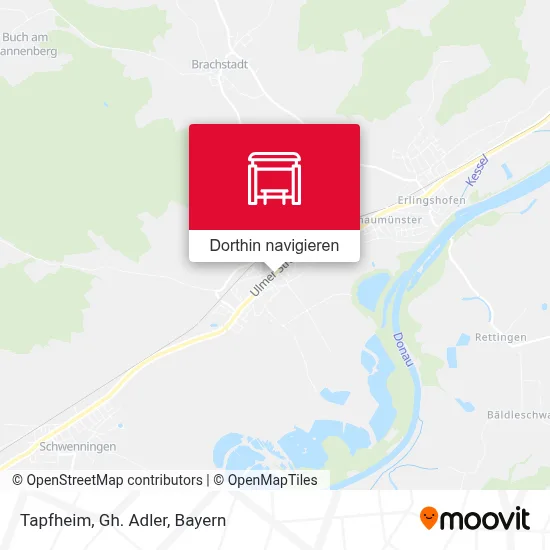 Tapfheim, Gh. Adler Karte