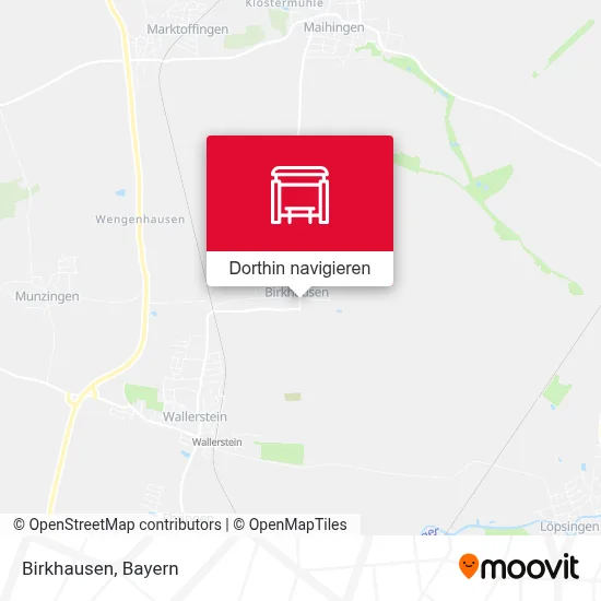 Birkhausen Karte