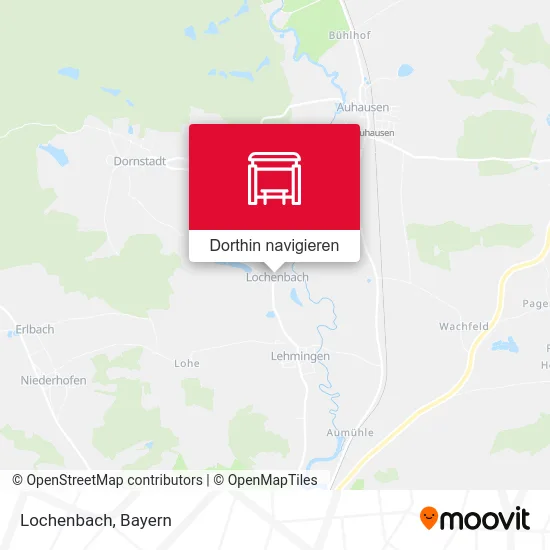 Lochenbach Karte