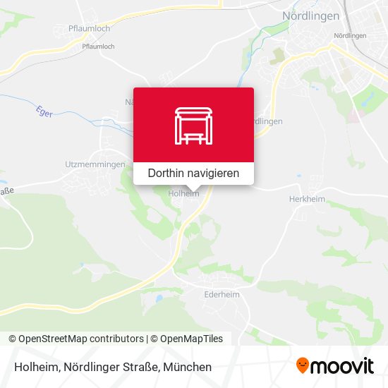 Holheim, Nördlinger Straße Karte