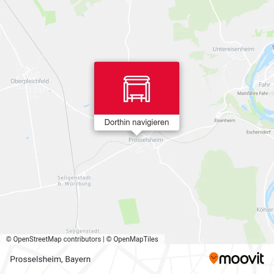 Prosselsheim Karte