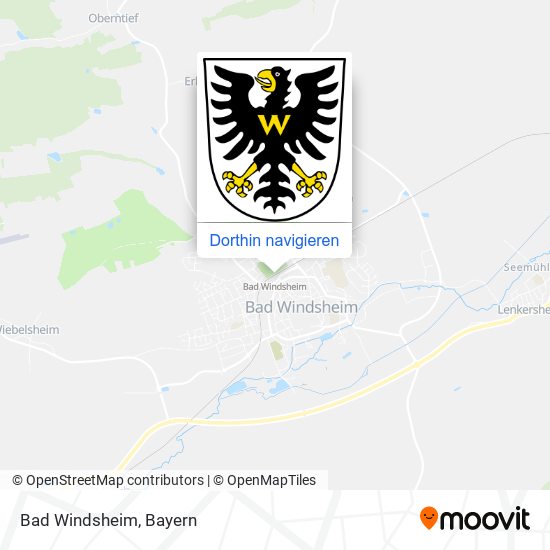 Bad Windsheim Karte