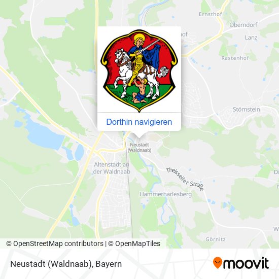 Neustadt (Waldnaab) Karte