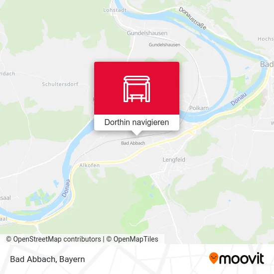 Bad Abbach Karte
