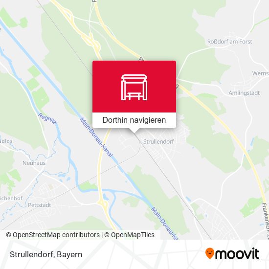 Strullendorf Karte