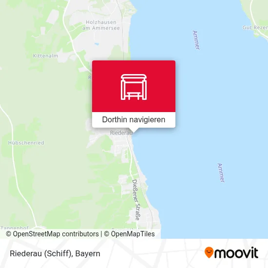 Riederau (Schiff) Karte