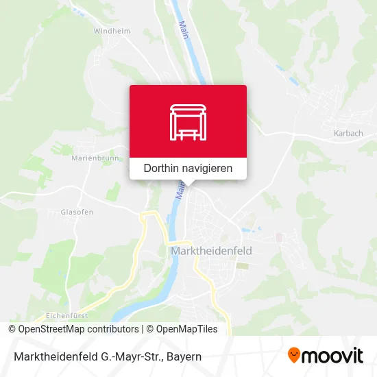 Marktheidenfeld G.-Mayr-Str. Karte
