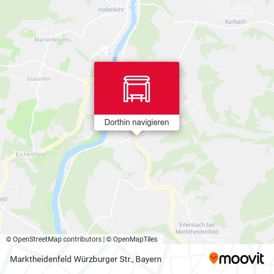 Marktheidenfeld Würzburger Str. Karte