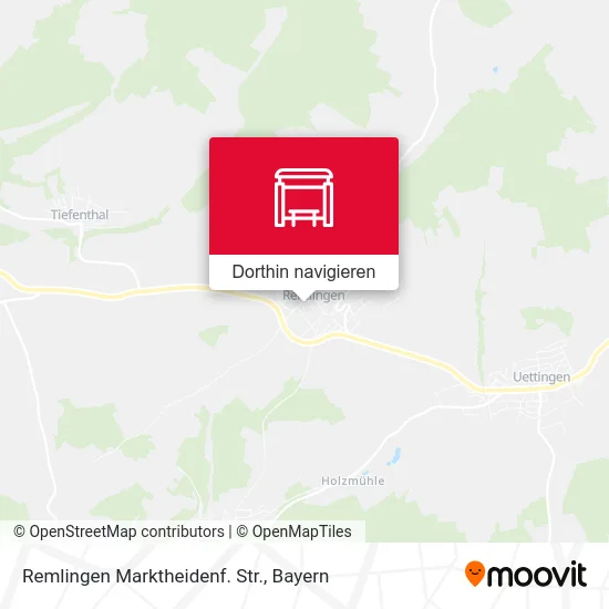 Remlingen Marktheidenf. Str. Karte