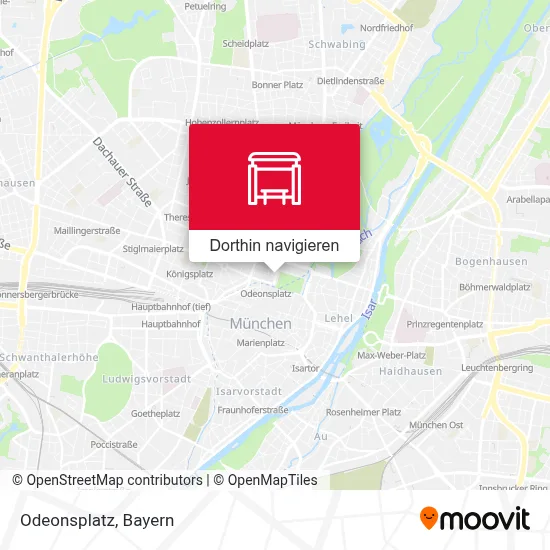 Odeonsplatz Karte