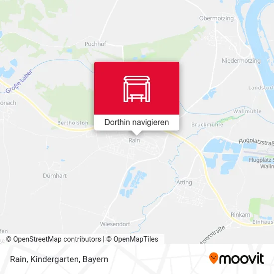 Rain, Kindergarten Karte