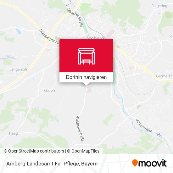 Amberg Landesamt Für Pflege Karte
