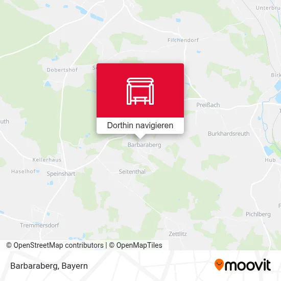 Barbaraberg Karte