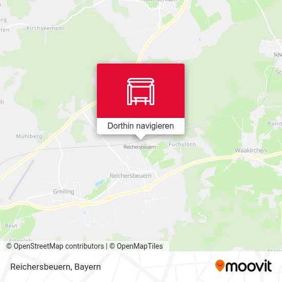 Reichersbeuern Karte
