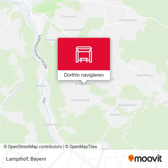 Lamplhof Karte