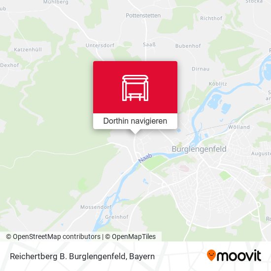 Reichertberg B. Burglengenfeld Karte