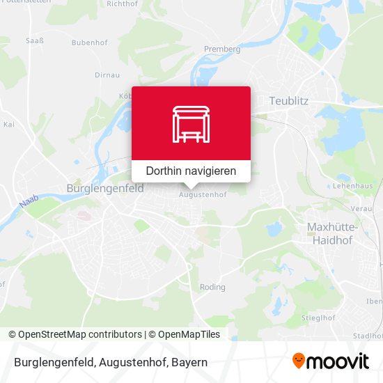 Burglengenfeld, Augustenhof Karte