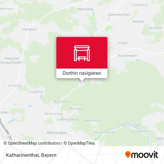 Katharinenthal Karte
