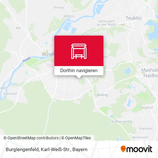 Burglengenfeld, Karl-Weiß-Str. Karte