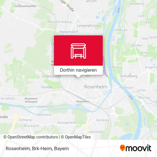 Rosenheim, Brk-Heim Karte