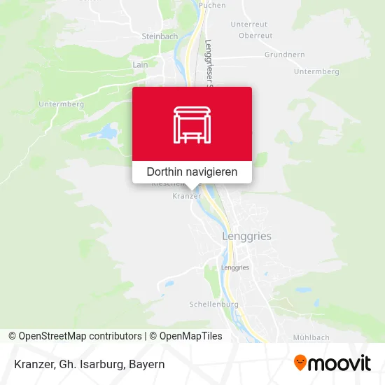 Kranzer, Gh. Isarburg Karte