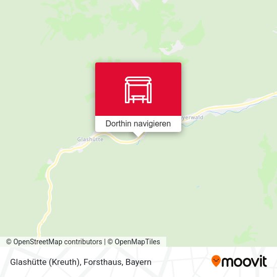 Glashütte (Kreuth), Forsthaus Karte