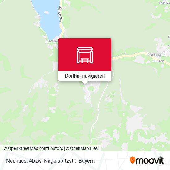 Neuhaus, Abzw. Nagelspitzstr. Karte