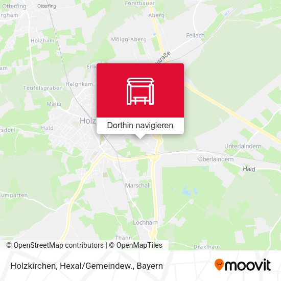 Holzkirchen, Hexal/Gemeindew. Karte