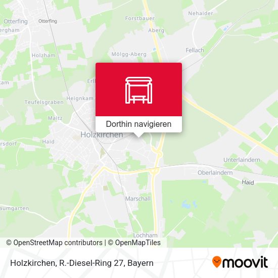 Holzkirchen, R.-Diesel-Ring 27 Karte