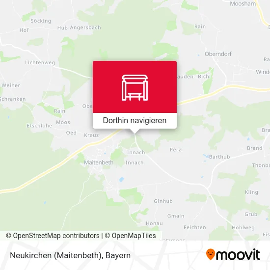 Neukirchen (Maitenbeth) Karte