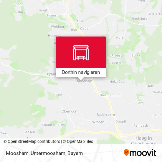Moosham, Untermoosham Karte