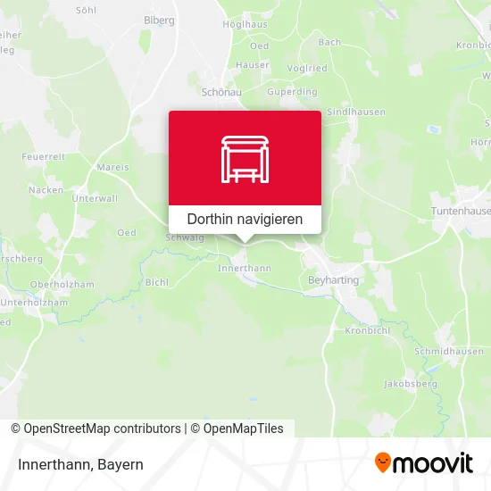 Innerthann Karte