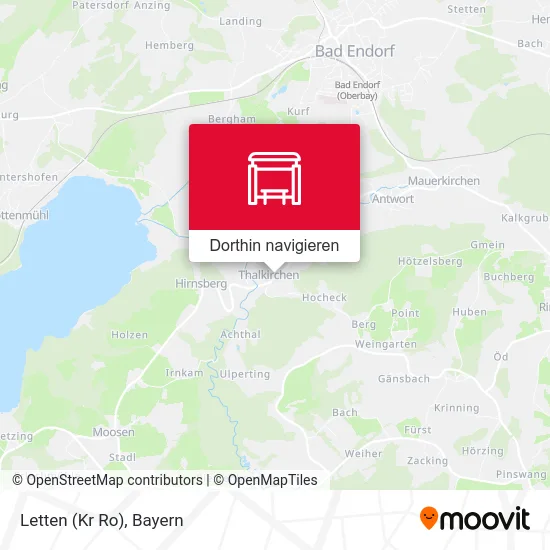 Letten (Kr Ro) Karte