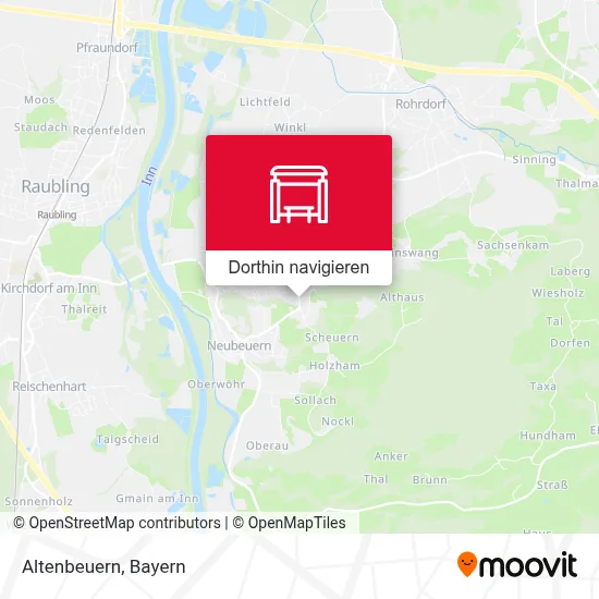 Altenbeuern Karte