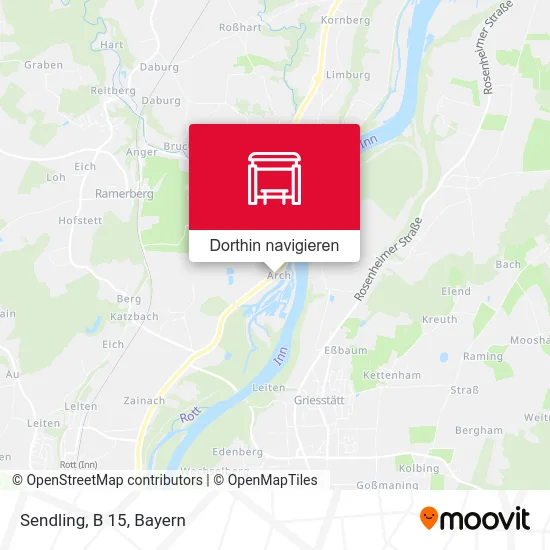 Sendling, B 15 Karte