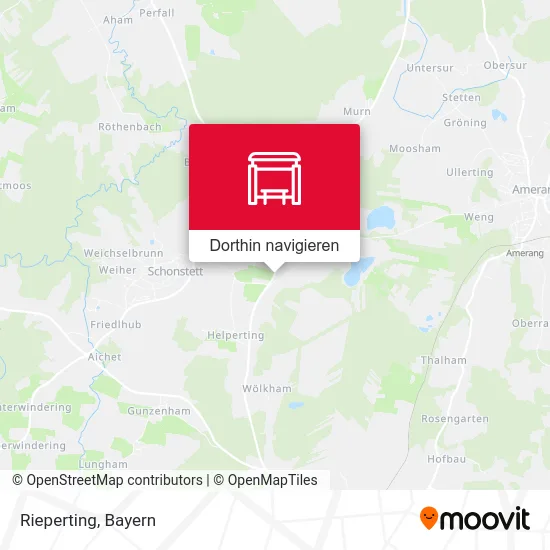 Rieperting Karte