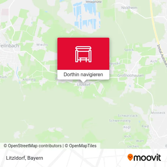 Litzldorf Karte