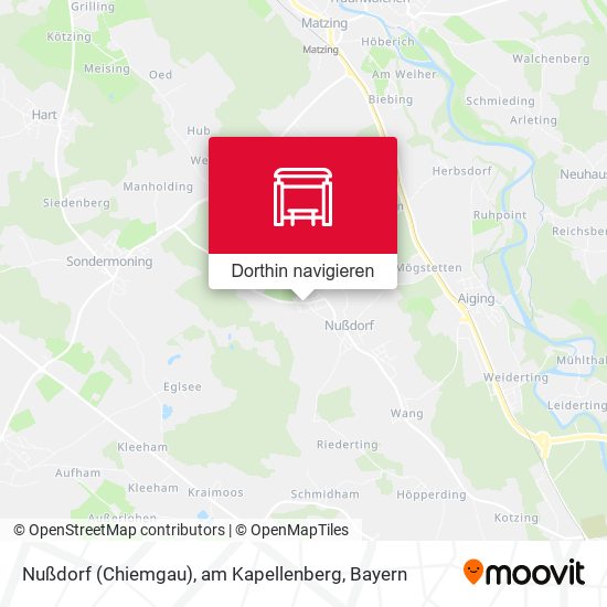 Nußdorf (Chiemgau), am Kapellenberg Karte