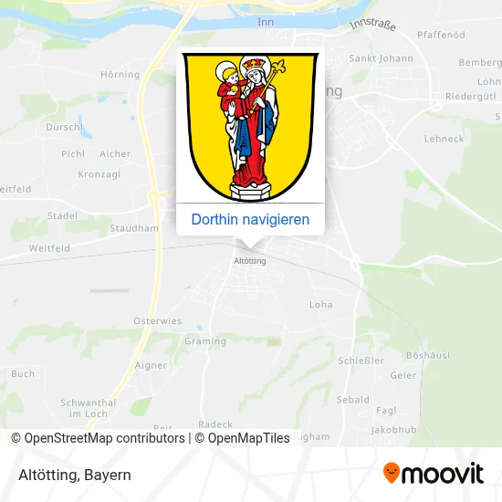 Altötting Karte