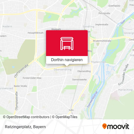 Ratzingerplatz Karte