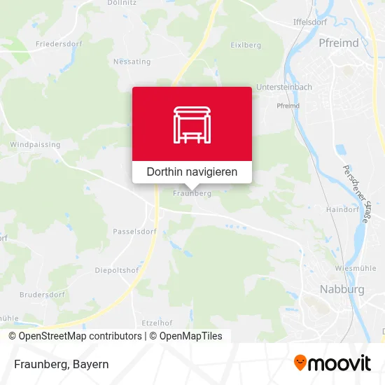 Fraunberg Karte
