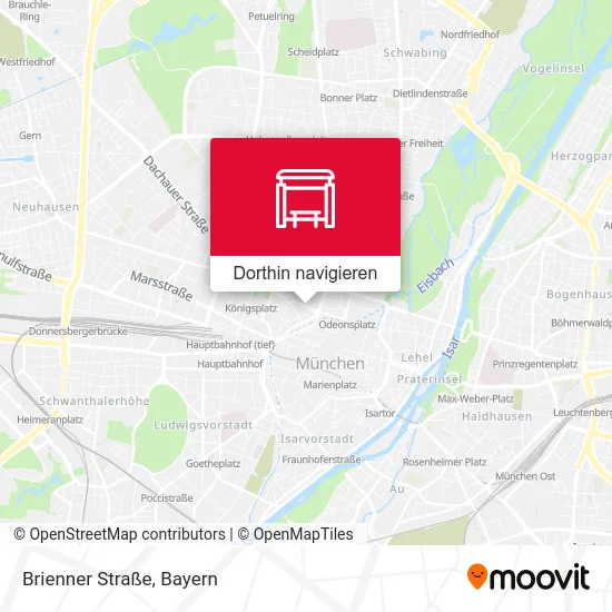 Brienner Straße Karte